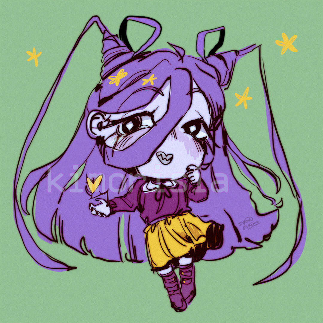 Chibi: 20€ / Each extra character +15€ (also in traditional art)